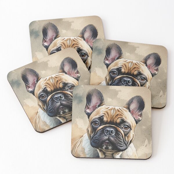 Item preview, French Bulldog Watercolor Dog Art designed and sold by MaverlyShop.