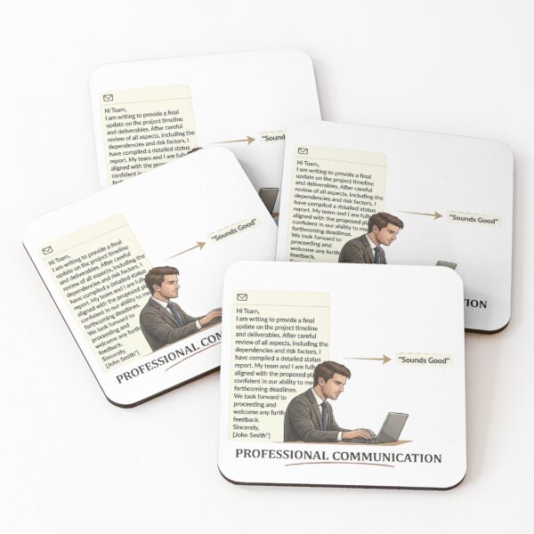 Item preview, Sounds Good Corporate Email Meme Funny Office Humor designed and sold by Northern Glow Art.