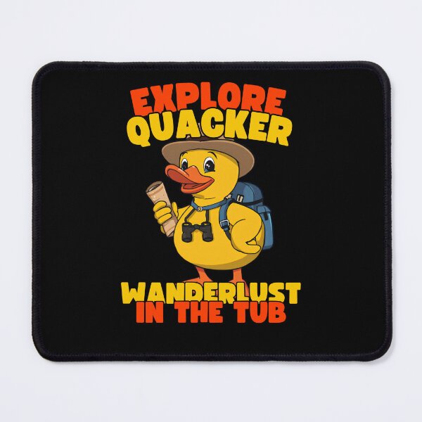Item preview, Explore Quacker – Wanderlust in the Tub designed and sold by RubberQuack.