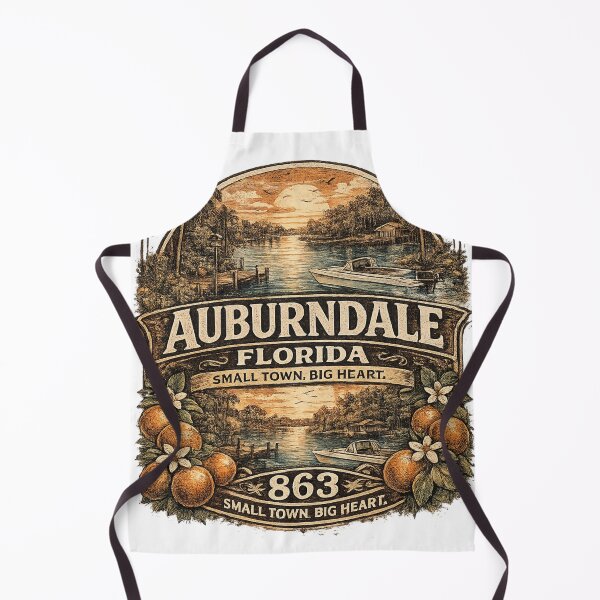 Item preview, Auburndale Florida Small Town Big Heart designed and sold by ButterflyHolly Resource.