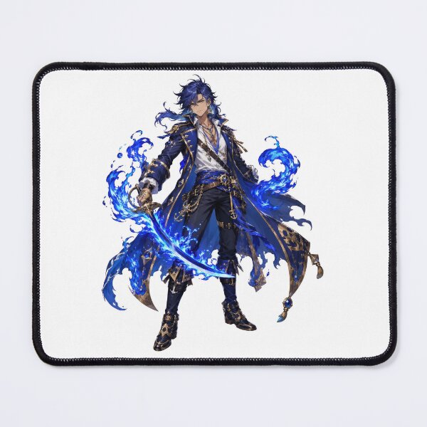 Item preview, Cobalt Flame Pirate designed and sold by jgvisualarts.
