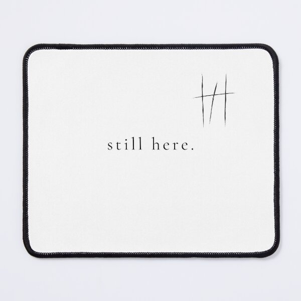 Item preview, Still Here Minimalist Emotional Typography designed and sold by stillharbor.
