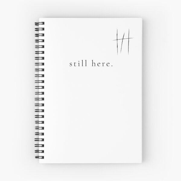 Item preview, Still Here Minimalist Emotional Typography designed and sold by stillharbor.
