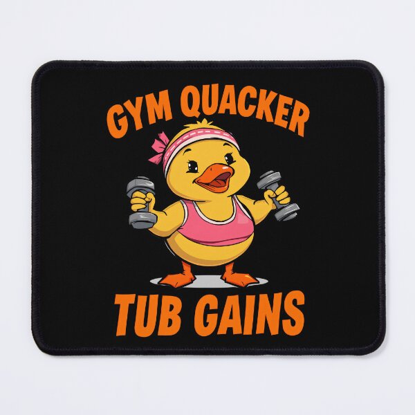 Item preview, Gym Quacker – Tub Gains designed and sold by RubberQuack.