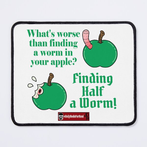 Item preview, Half A Worm designed and sold by OnlyDadsForReal.