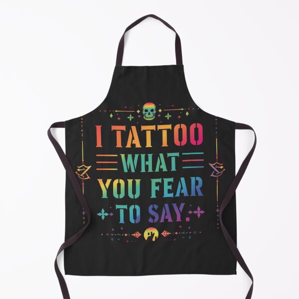 Item preview, I Tattoo What You Fear To Say Quote Art designed and sold by EchoPrint Co..