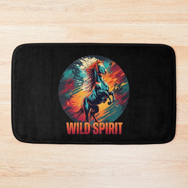 Item preview, Wild Spirit Horse Design – Colorful Wild Horse Art, Western Freedom Aesthetic, Bold Animal Graphic designed and sold by Cool-cat-art.