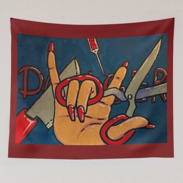 Item preview, Danger Hand designed and sold by AvalonUnmuzzled.