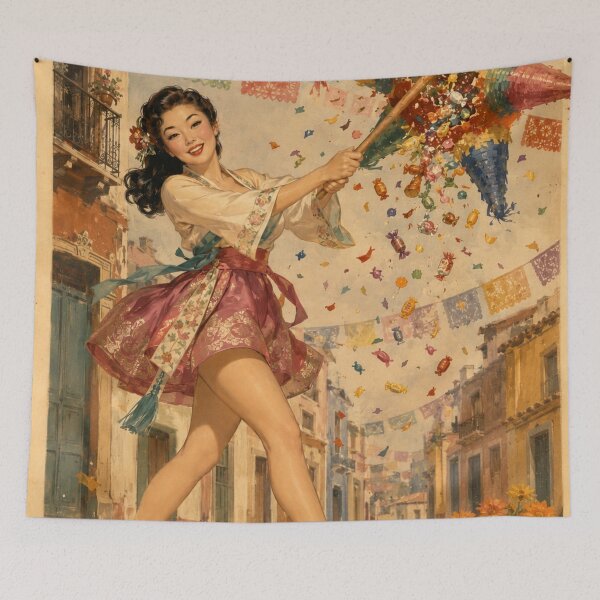 Item preview, Korean Pinup Fiesta – Vintage Hanbok Celebration designed and sold by Cosplayvintage.