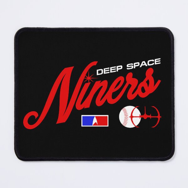 Item preview, Niners Baseball Script designed and sold by Pop Culture Shirts.