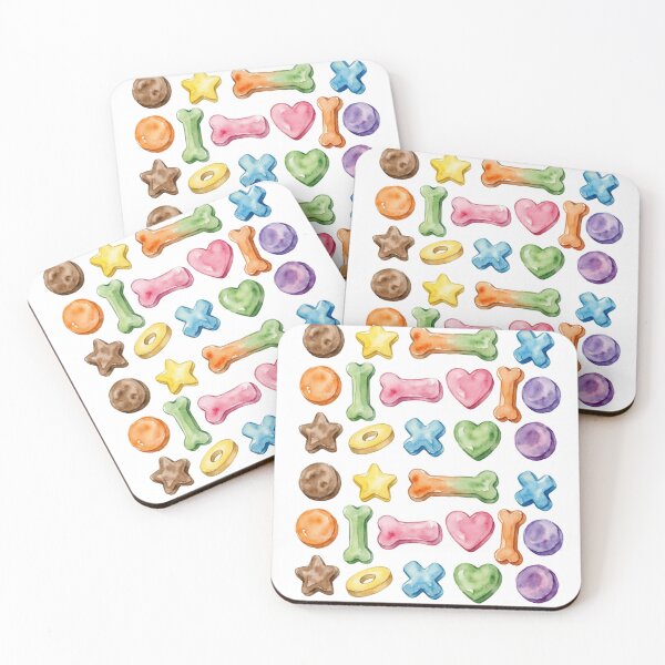 Item preview, Dog Treats Colorful Rainbow Snacks Cheerful designed and sold by Prints by Mat.