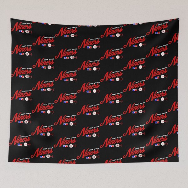 Item preview, Niners Baseball Script designed and sold by Pop Culture Shirts.