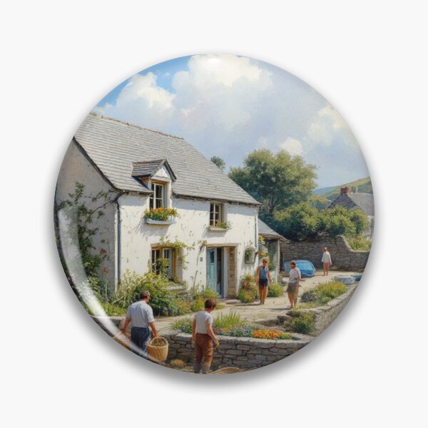 Item preview, Breton fishing village designed and sold by jefboutique6150.