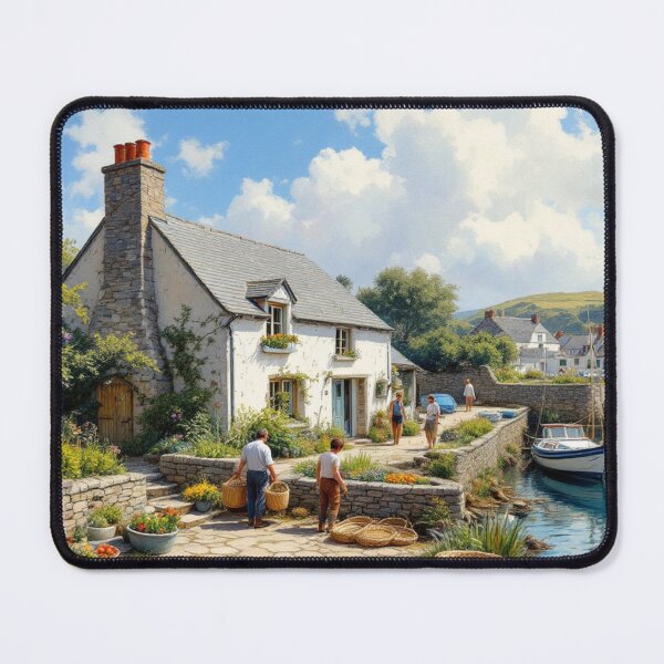 Item preview, Breton fishing village designed and sold by jefboutique6150.