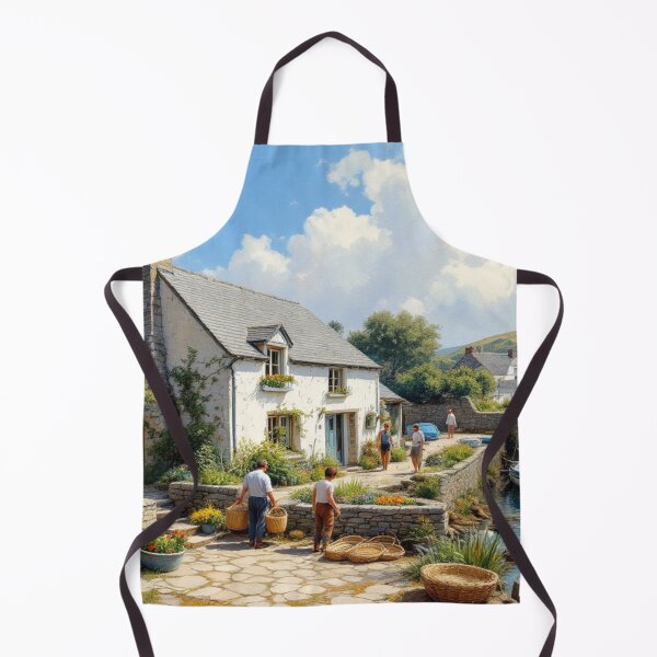 Item preview, Breton fishing village designed and sold by jefboutique6150.