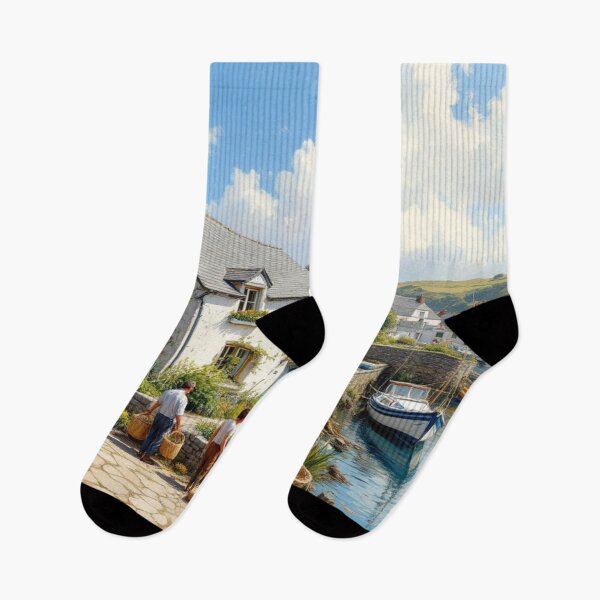 Item preview, Breton fishing village designed and sold by jefboutique6150.