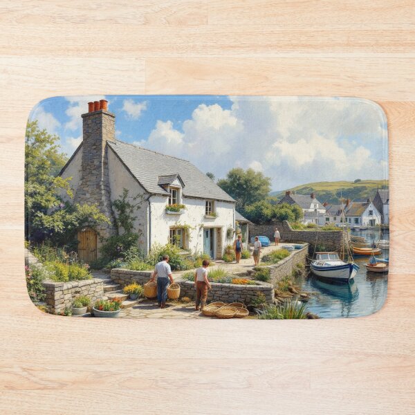 Item preview, Breton fishing village designed and sold by jefboutique6150.