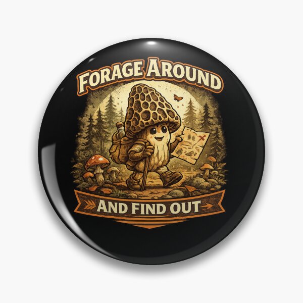 Item preview, Forage Around And Find Out Funny Mushroom Hunting Foraging Vintage T-Shirt . designed and sold by AGawas.