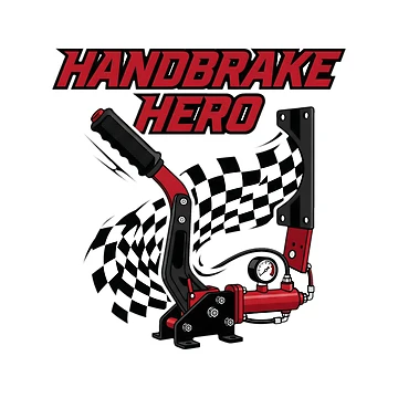 Artwork thumbnail, Handbrake Hero - Sim Racing Humor by GarageGraphics