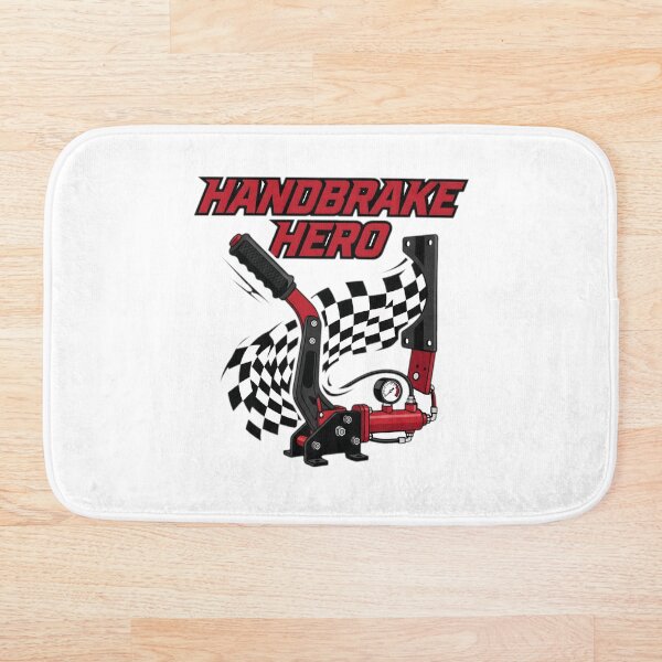Aperçu de l'œuvre Handbrake Hero - Humour de simulation de course créée et vendue par GarageGraphics.