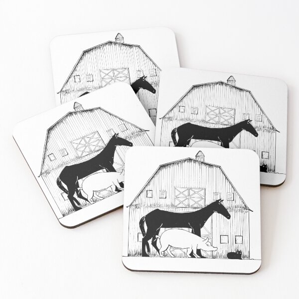 Item preview, Animal Farm: Minimalist Book Cover Tribute designed and sold by BarnBurns.
