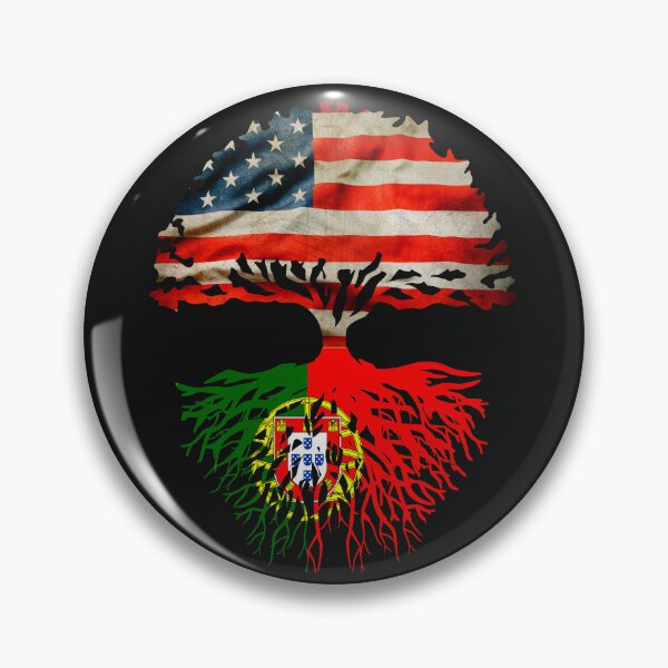 Item preview, American Grown Portuguese Roots Portugal Flag gifts designed and sold by erozzz.