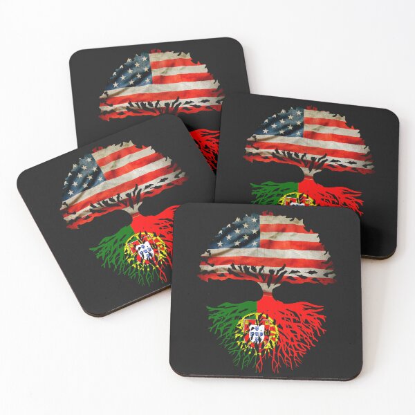 Item preview, American Grown Portuguese Roots Portugal Flag gifts designed and sold by erozzz.