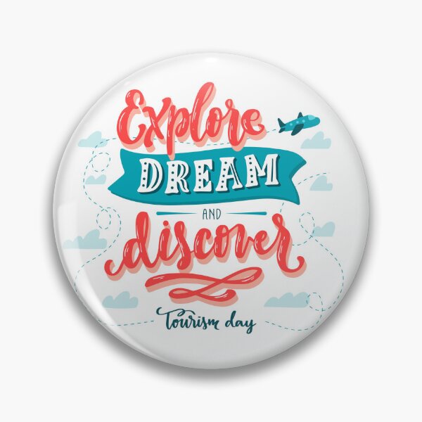Item preview, Explore Dream And Discover Tourism Day designed and sold by hm-printable.