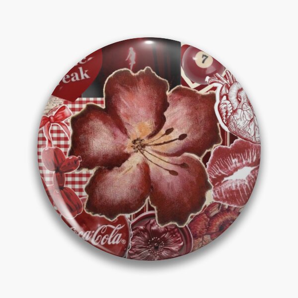 Item preview, Red Hibiscus Collage designed and sold by Collage Gallery.