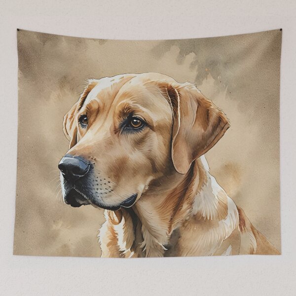 Item preview, Golden Labrador Watercolor Dog Art designed and sold by MaverlyShop.