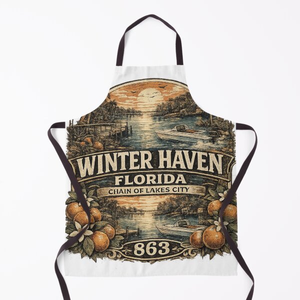 Item preview, Winter Haven Florida Chain of Lakes designed and sold by ButterflyHolly Resource.