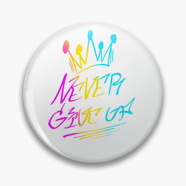 Item preview, Never Give Up Graffiti Crown Handstyle Design⁠ designed and sold by Art Ambience .