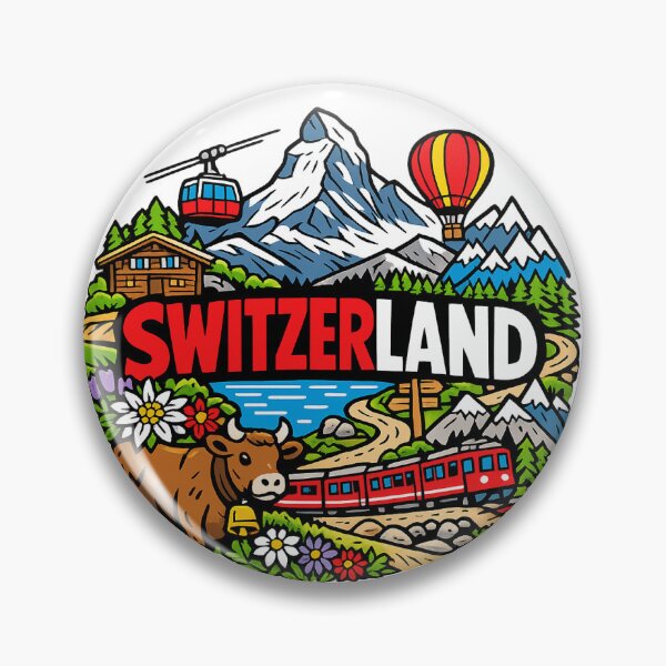 Item preview, Switzerland: Naturally Inspiring designed and sold by Nicole GR &  Gustavo SF.