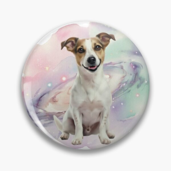 Item preview, Jack Russell Terrier Dog in Cosmic Galaxy Space designed and sold by Prints by Mat.
