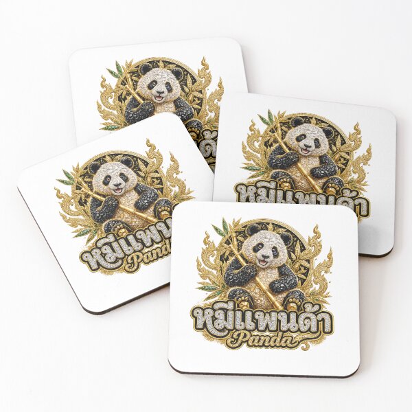 Item preview, Luxury Thai Panda Diamond Gold Art Design designed and sold by Hit Lang School.