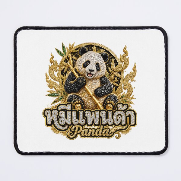Item preview, Luxury Thai Panda Diamond Gold Art Design designed and sold by Hit Lang School.