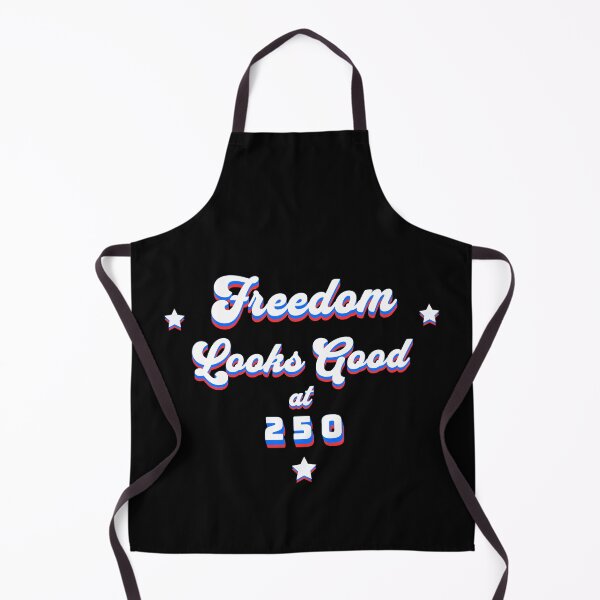 Item preview, Freedom Looks Good at 250 Retro Patriotic designed and sold by Horizon Collective.