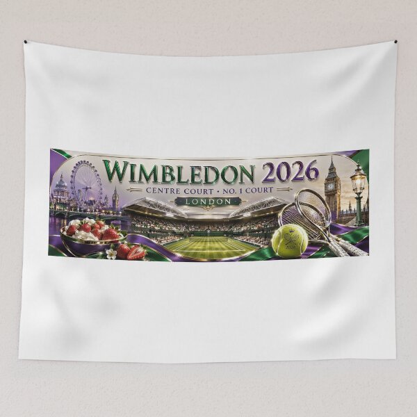 Item preview, Wimbledon 2026 Premium Tennis, Centre Court London Mug, Luxury Tennis Fan Coffee Cup designed and sold by emaga.