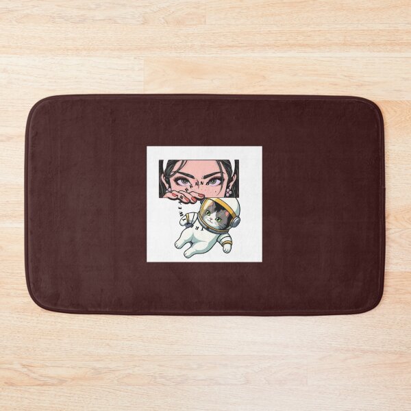 Item preview, Anime Girl and AstroCat Streetwear Art designed and sold by Xyshope.