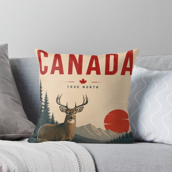 Item preview, Canada Wildlife Poster Series WHitetail Deer designed and sold by greatlakesimage.