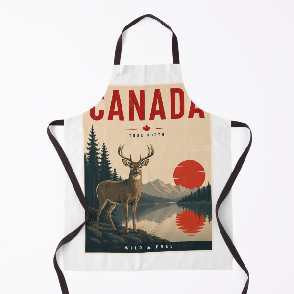 Item preview, Canada Wildlife Poster Series WHitetail Deer designed and sold by greatlakesimage.