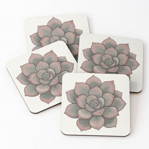 Item preview, Vintage Echeveria Succulent Botanical Illustration designed and sold by AgingeR.