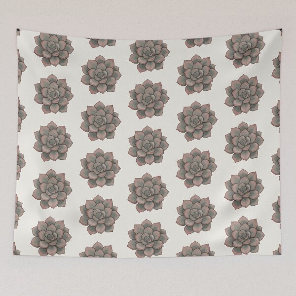 Item preview, Vintage Echeveria Succulent Botanical Illustration designed and sold by AgingeR.