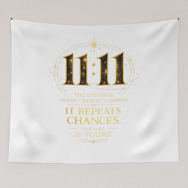 Item preview, 11:11 Good Vibes Cosmic Alignment Artwork designed and sold by HiteshArt111.