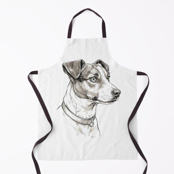 Item preview, Jack Russell Terrier Dog Continuous Line Profile designed and sold by Prints by Mat.