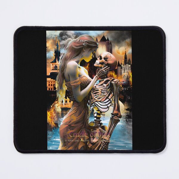 Item preview, Cradle of Dust Gothic Skeleton Romance Poster designed and sold by AXENT Designs.