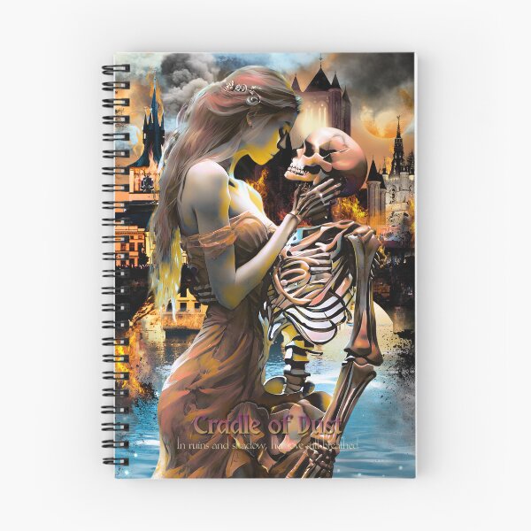 Item preview, Cradle of Dust Gothic Skeleton Romance Poster designed and sold by AXENT Designs.