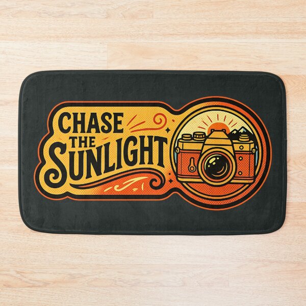 Item preview, Chase The Sunlight Vintage Retro Camera designed and sold by ZETORA Studio.