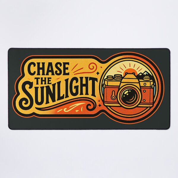 Item preview, Chase The Sunlight Vintage Retro Camera designed and sold by ZETORA Studio.