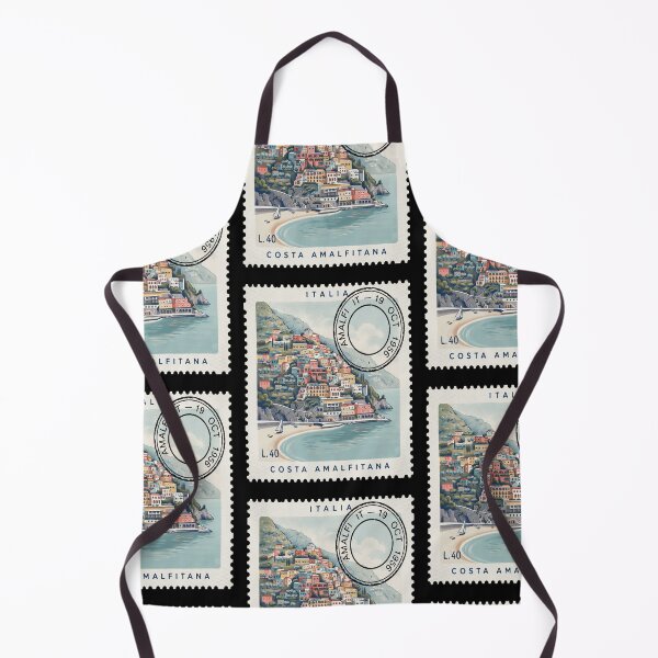 Item preview, Amalfi Coast Italy Coastal Postage Stamp Travel Sticker designed and sold by stickercuffs.